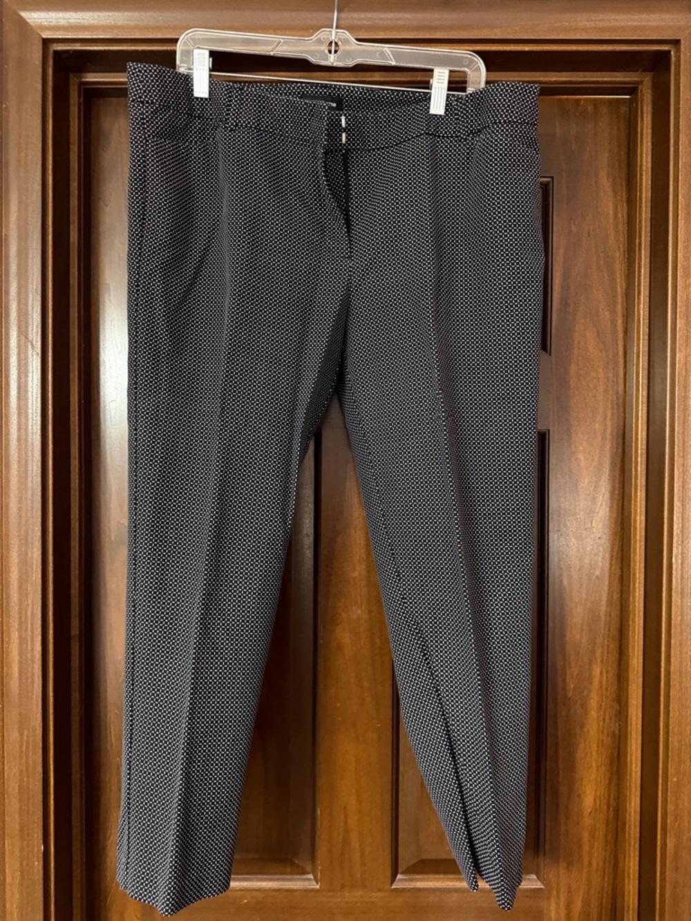 Liz Claiborne Black and White Microdot Men’s Dress Pants